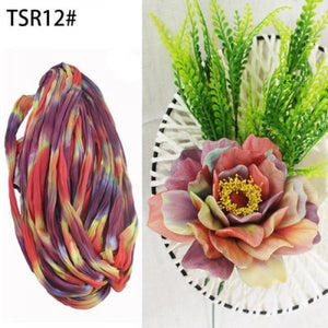 5pcs Nylon Flower Stocking DIY Crafts 1.2-1.3m Length Three Colors