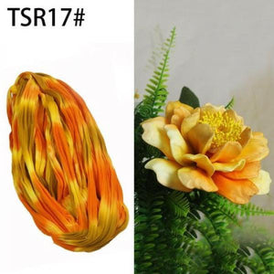 5pcs Nylon Flower Stocking DIY Crafts 1.2-1.3m Length Three Colors