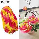 5pcs Nylon Flower Stocking DIY Crafts 1.2-1.3m Length Three Colors
