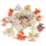 30 Pcs Silk Hydrangea Artificial Flowers for Home Decor and Wedding Bouquet