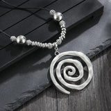 Boho Conch Pendant Ethnic Style Rope Necklace