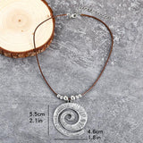 Boho Conch Pendant Ethnic Style Rope Necklace