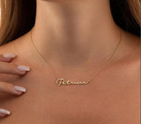 Custom Name Necklace for Women Stainless Steel Personalized Jewelry