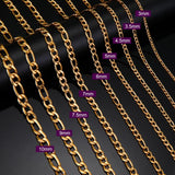 Skyrim Chain Necklace Stainless Steel Basic Punk Long Thick Link Chains Jewelry