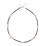 Seed Beads Thin Choker Natural Stone Necklace for Women