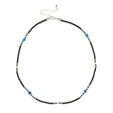 Seed Beads Thin Choker Natural Stone Necklace for Women