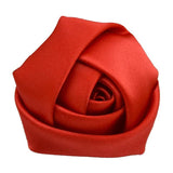 10Pcs 3.5CM/5CM Silk Satin Rose Ribbon Flowers DIY Wedding Bouquet