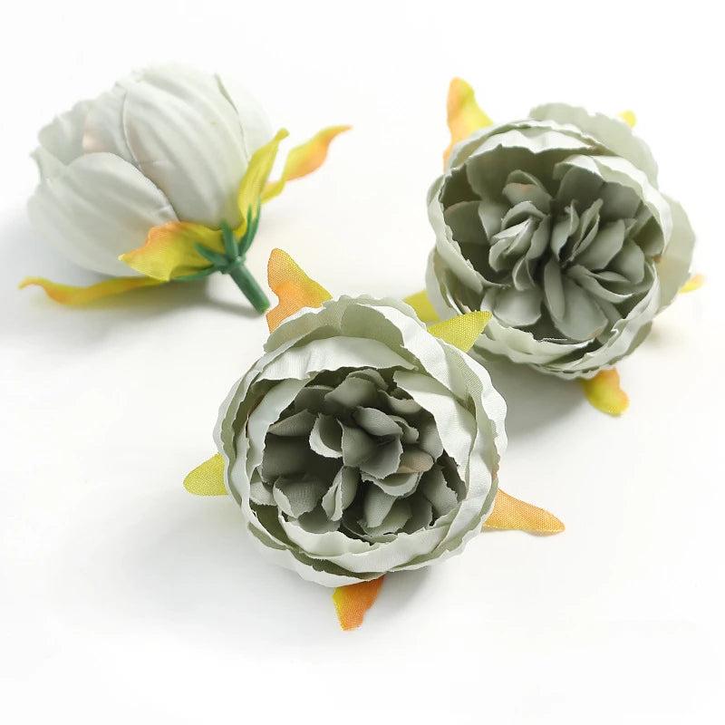 20PCS 5-6CM European Rose Bract Artificial Flower DIY Craft Accessories