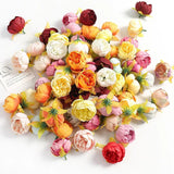 20PCS 5-6CM European Rose Bract Artificial Flower DIY Craft Accessories