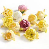 20PCS 5-6CM European Rose Bract Artificial Flower DIY Craft Accessories