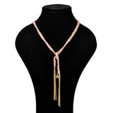 Boho Tassel Necklace Women Collier Statement Collar Bohemian Summer Jewelry
