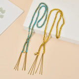 Boho Tassel Necklace Women Collier Statement Collar Bohemian Summer Jewelry
