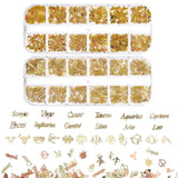 12 Constellation Rivet Hollow Patch Sequin DIY Epoxy Resin
