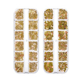12 Constellation Rivet Hollow Patch Sequin DIY Epoxy Resin