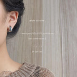 Smooth Plated 14K Earrings X-299