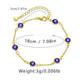 Purple Zircon Bracelet Plated 18K Minimalist Jewelry for Women
