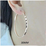 Senlissi - 925 Silver Plated Rose Drop Earrings For Women