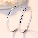 Senlissi - 925 Silver Plated Rose Drop Earrings For Women