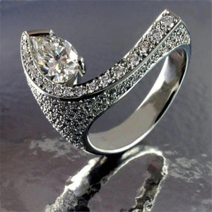 14K Natural AAA Diamond Gemstone Wedding Band Ring Unisex