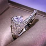 14K Natural AAA Diamond Gemstone Wedding Band Ring Unisex