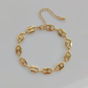 Natural Pearl Bracelet Virgin Mary Charm Waterproof Bracelets