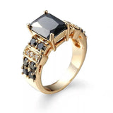 CZ Rings For Women Jewelry Plated 18k AAA+ Zircon