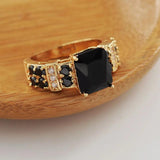 CZ Rings For Women Jewelry Plated 18k AAA+ Zircon