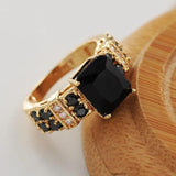 CZ Rings For Women Jewelry Plated 18k AAA+ Zircon