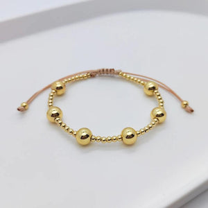 Natural Pearl Bracelet 18K Plated Virgin Mary Jewelry