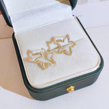 Vintage Crystal Ear Cuffs for Women's Party