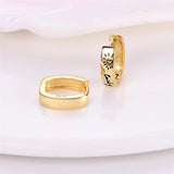 925 Silver Charm Earrings CZ Engagement Jewelry Gift