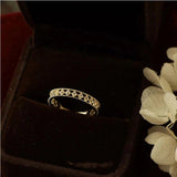 925 Silver Lace Ring For Women Jewelry Open Adjustable Wedding Party Gift