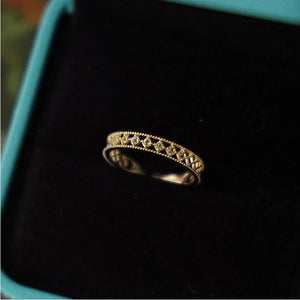 925 Silver Lace Ring For Women Jewelry Open Adjustable Wedding Party Gift