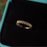 925 Silver Lace Ring For Women Jewelry Open Adjustable Wedding Party Gift