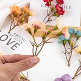 3.5cm Mini Silk Rose Flower Heads Artificial Flowers Bouquet Wedding Home Decor