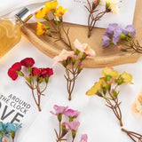 3.5cm Mini Silk Rose Flower Heads Artificial Flowers Bouquet Wedding Home Decor