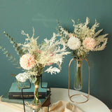 Green Hydrangea Home Wedding Decoration Silk Flower