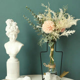 Green Hydrangea Home Wedding Decoration Silk Flower