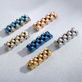 Stainless Steel Watch Chain Rings Silver Knuckle Jewelry
