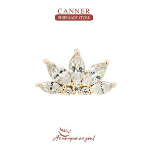 Flowers Earrings Silver 925 Earring For Women Stud Earrings