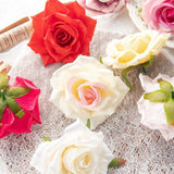 Silk Rose Artificial Flowers Wedding Home Decor Bride Accessories