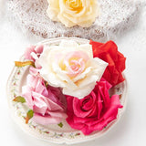 Silk Rose Artificial Flowers Wedding Home Decor Bride Accessories