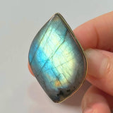 Adjustable Labradorite Stone Finger Ring