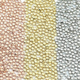 100-400pcs 6mm Star Shape CCB Beads Silver Spacer for DIY Jewelry