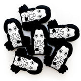 10pcs Girl Silicone Teether Beads DIY Jewelry Baby Teething Toy