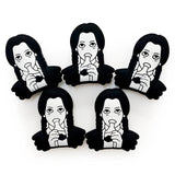 10pcs Girl Silicone Teether Beads DIY Jewelry Baby Teething Toy