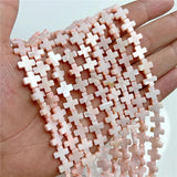 10MM Cross Shape Shell Beads for Jewelry Making