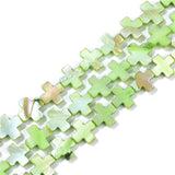 10MM Cross Shape Shell Beads for Jewelry Making