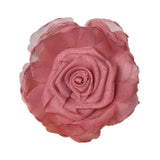 5PCS Chiffon Organza Satin Fabric Rose Flower DIY Accessories