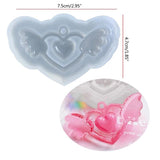 3D Love Wings Quicksand Mold Pendant Silicone Mold DIY Resin Casting Mold